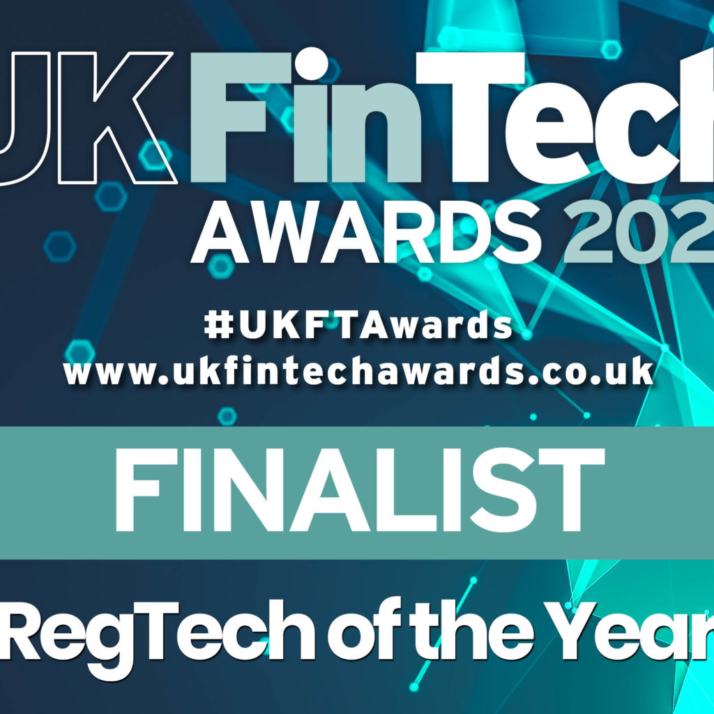 Recordsure UK FINTECH 2021 finalist For RegTech