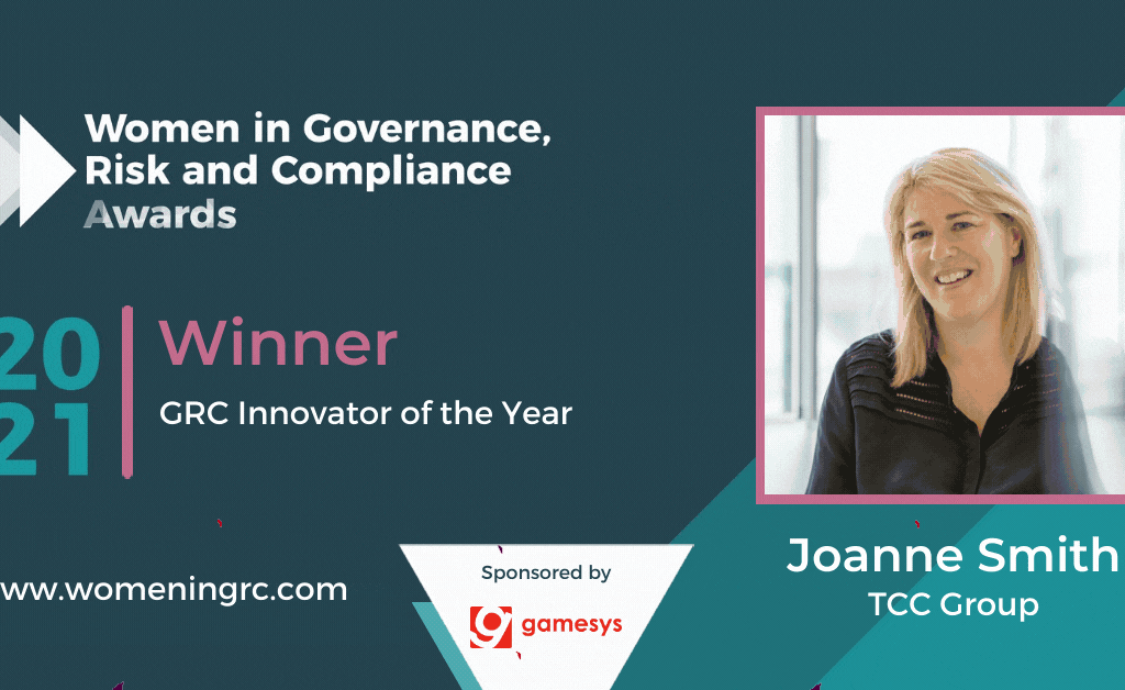 Joanne Smith Recordsure - GRC Innovator of the Year
