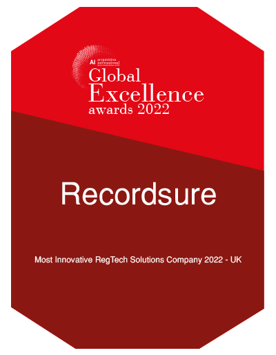 Recordsure_Most-Innovative-RegTech-Global-Excellence-Awards-2022