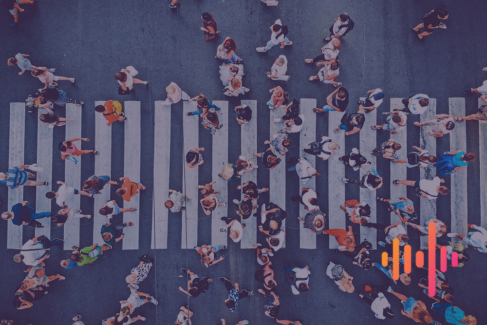 Recordsure Consumer Duty Image of Busy People Crossing Road