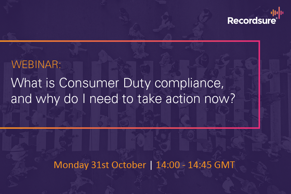 RS consumer duty compliance webinar 31st october 2pm