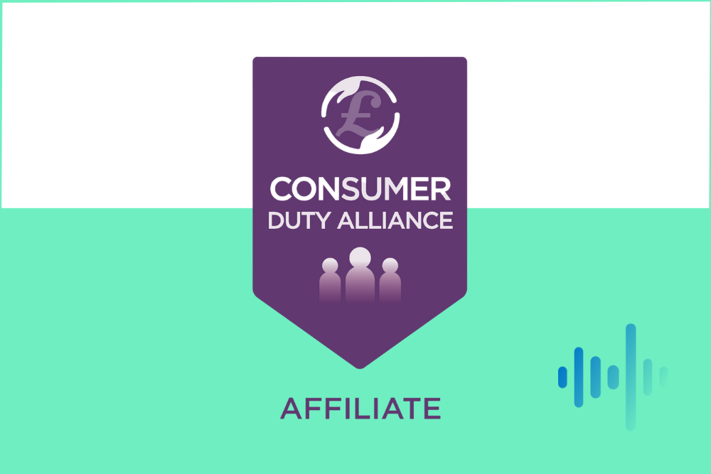 Recordsure Consumer Duty Alliance affiliate membership graphic