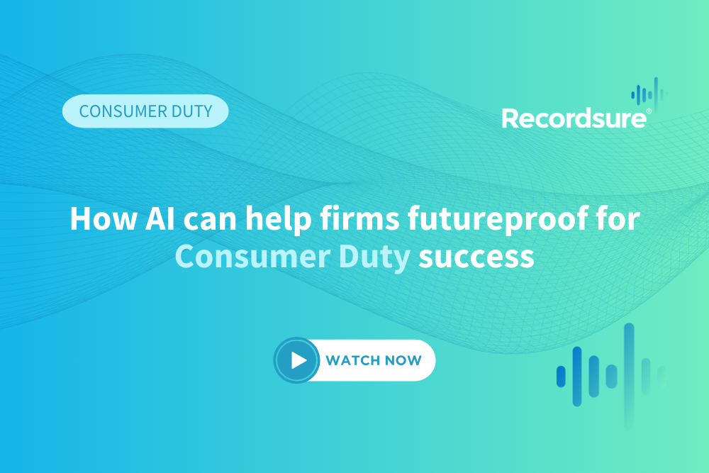 How AI can help firms futureproof for Consumer Duty success graphic