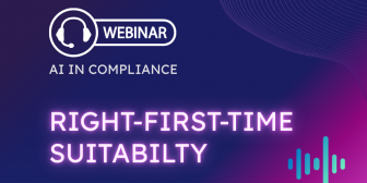 TCC & RS AI in compliance webinars Right-first-time suitability 2nd Oct 2025